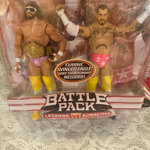 WWE Mattel Wrestling Figure 2 Pack Macho Man Randy Savage & CM Punk - Picture 2 of 10